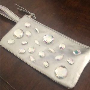Wristlet with Iridescent Baubles
